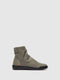 Zip Up Ankle Boots BLER550SOF Sage